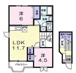 フェリオ　ヴィエントの物件間取画像